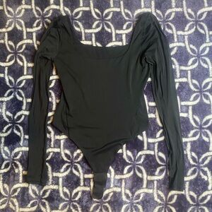 Lululemon Athletic Black Long Sleeve Bodysuit